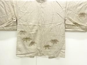 アンティーク　本総絞り　笹模様絵羽織